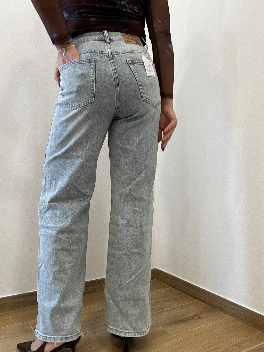 Denim Wide Leg dritto