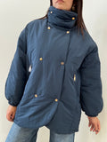 Giubbotto Imbottito Oversize Maxi Collo