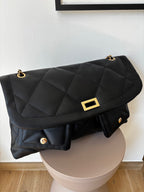 Borsa nera Maxi Quilted