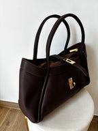 Borsa Tote Cioccolato
