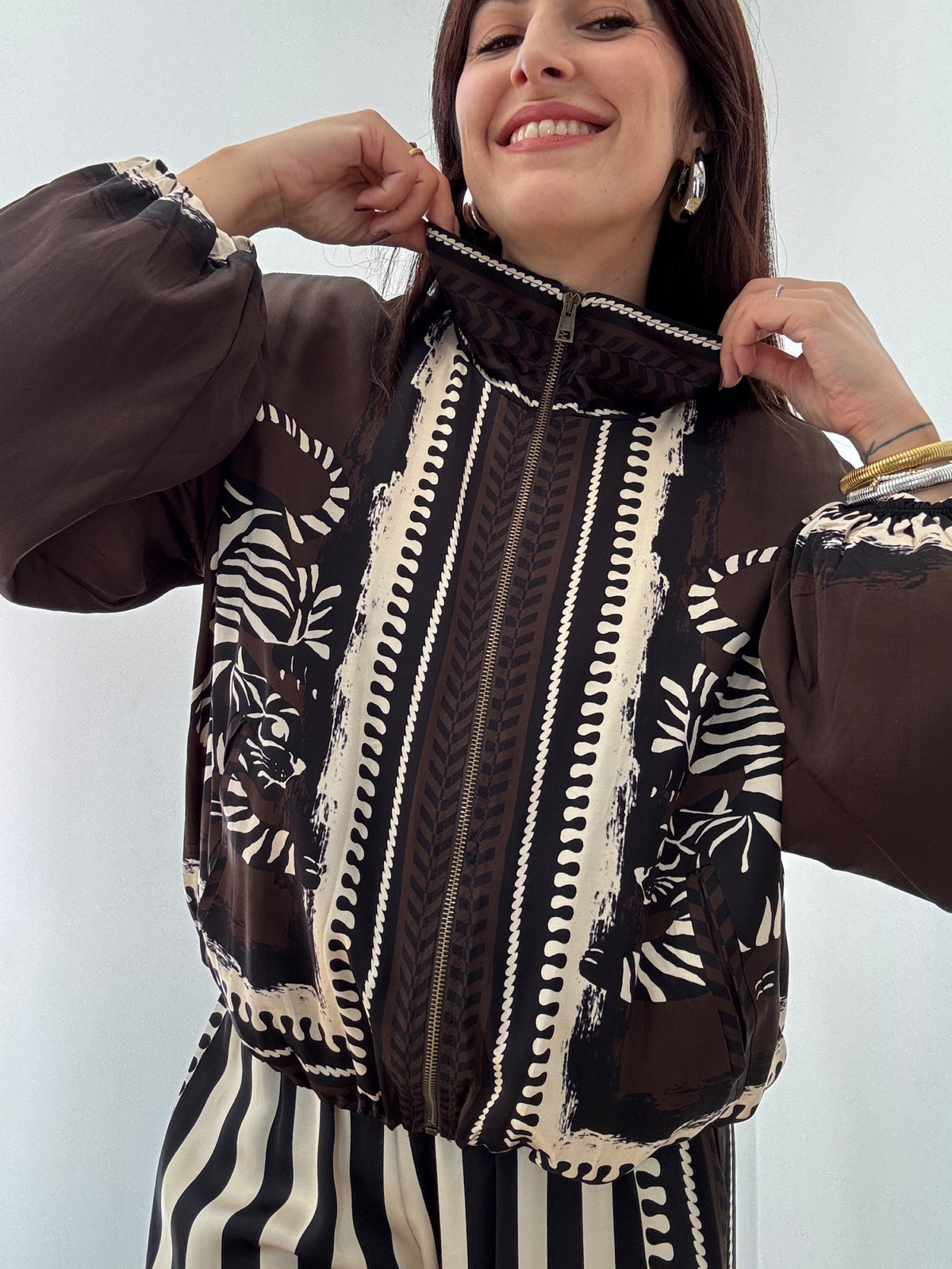 Giacca Tribal Stripe