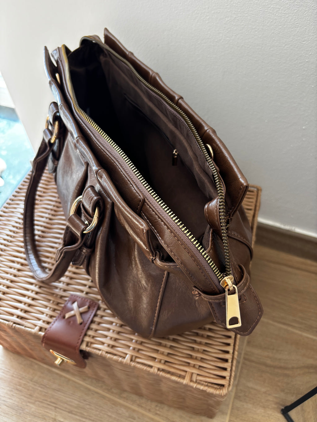 Borsa Bauletto Sigaro