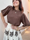 Blusa Manica Balloon