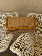 Pochette Rafia con Frange