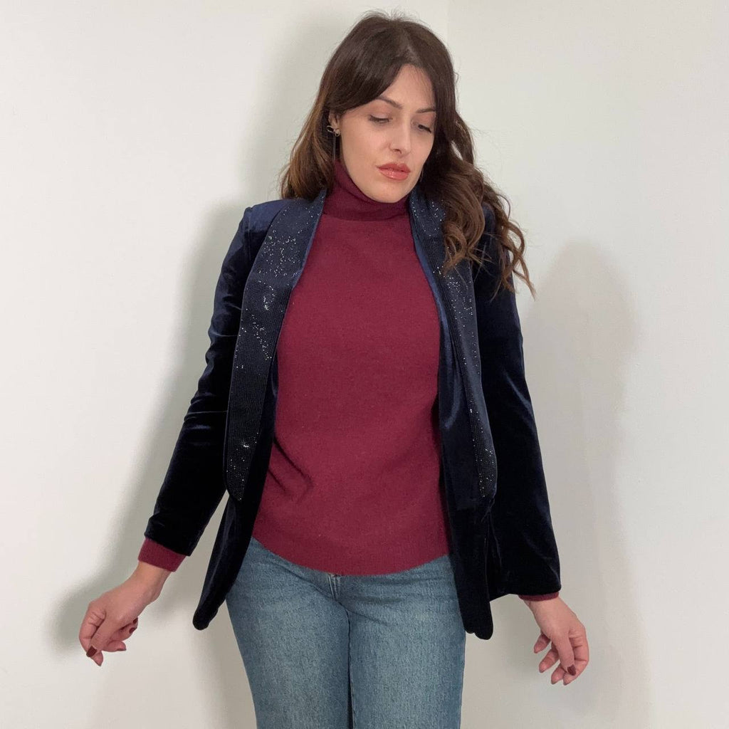 Giacca Velluto Lumière