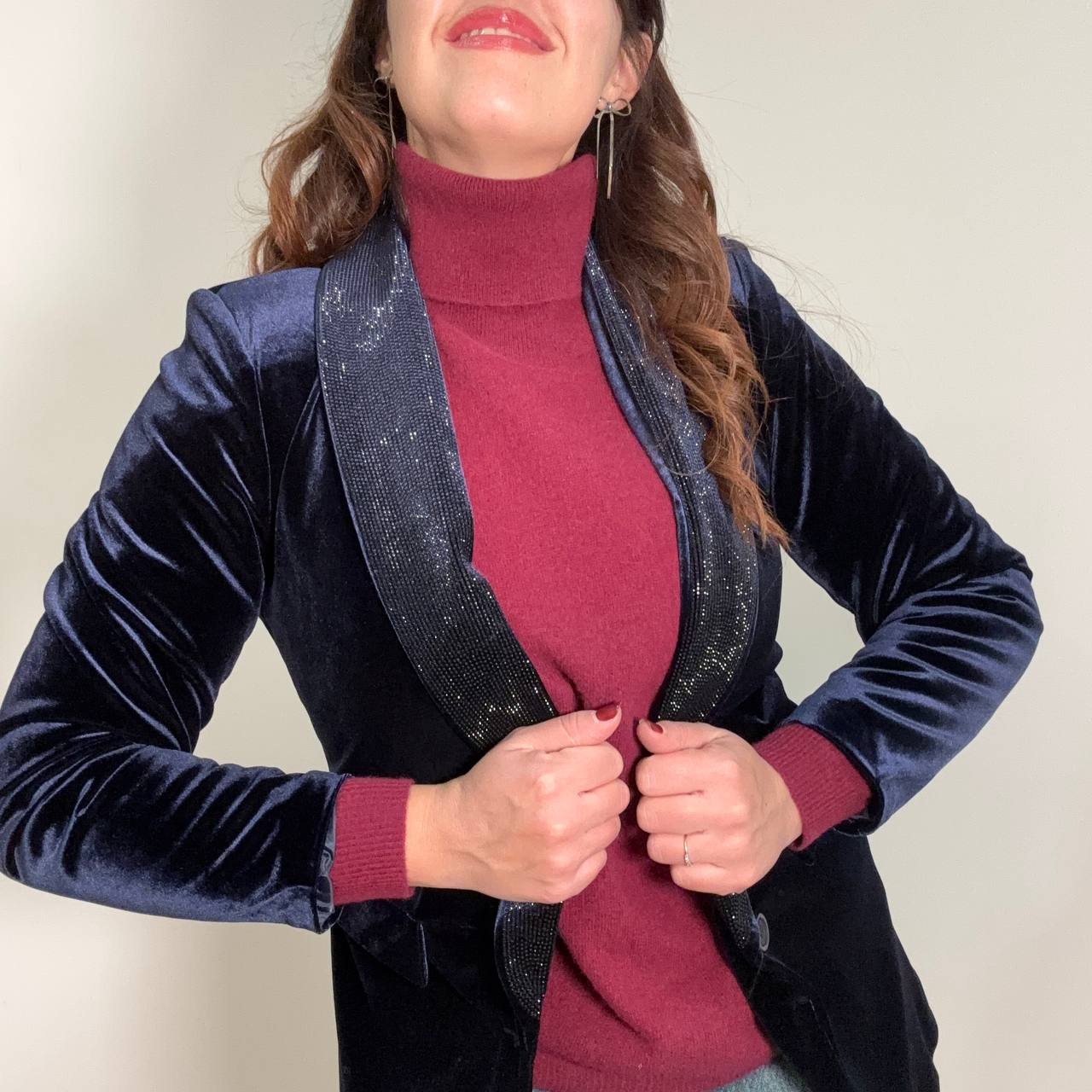 Giacca Velluto Lumière