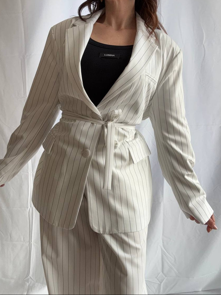 Blazer bianco Lunina