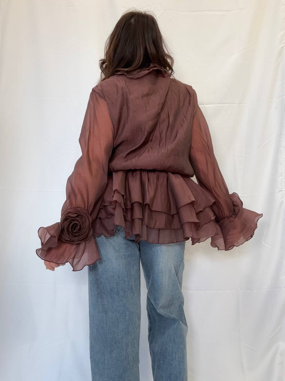 Mini dress chiffon