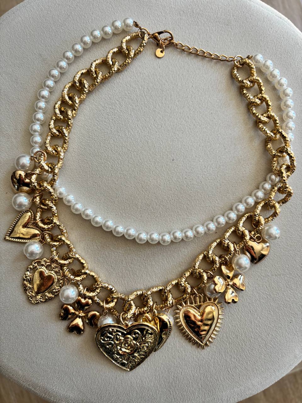 Collana multifilo charm
