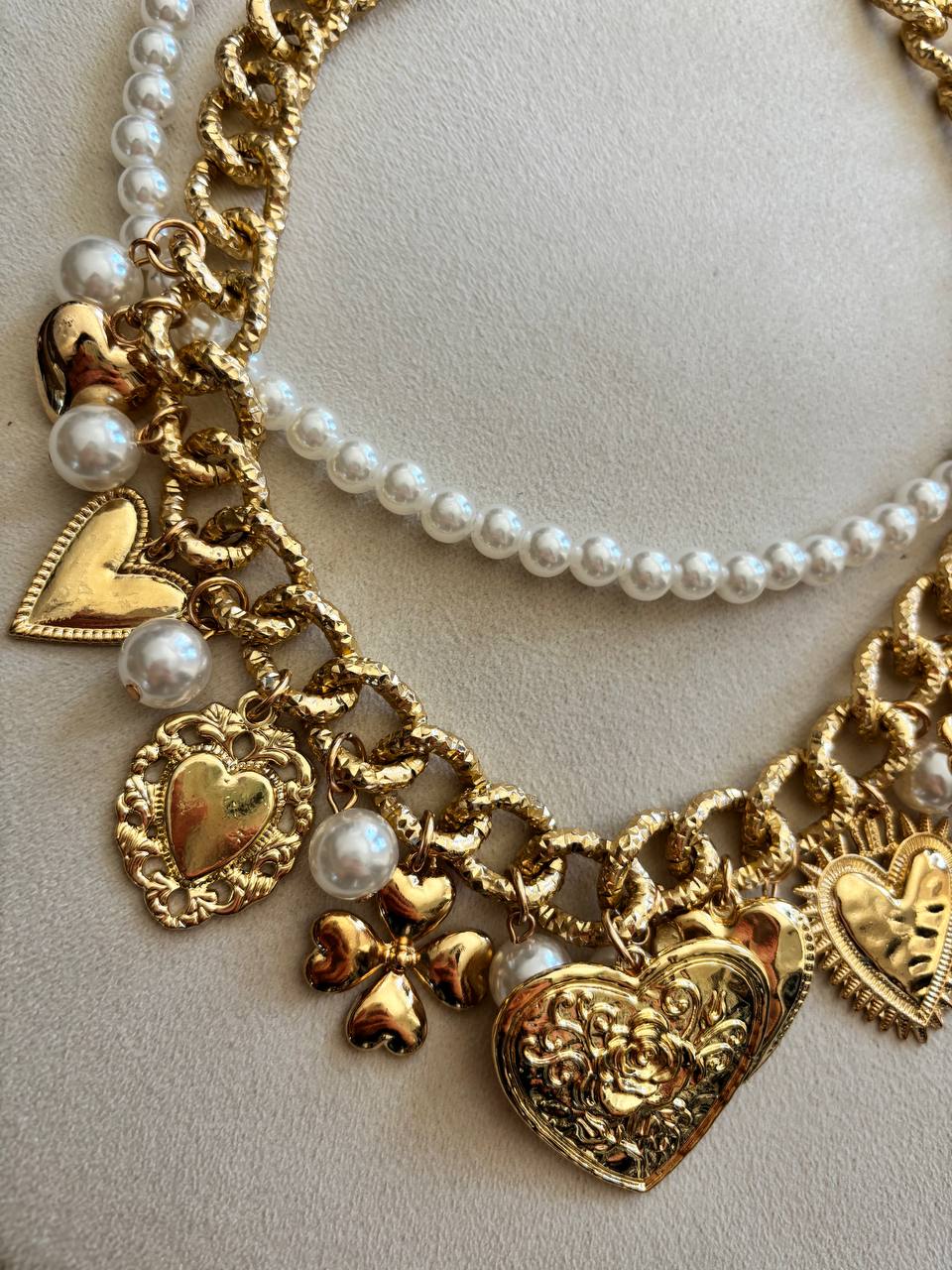 Collana multifilo charm