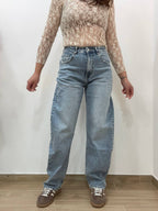 Jeans minimal barrel