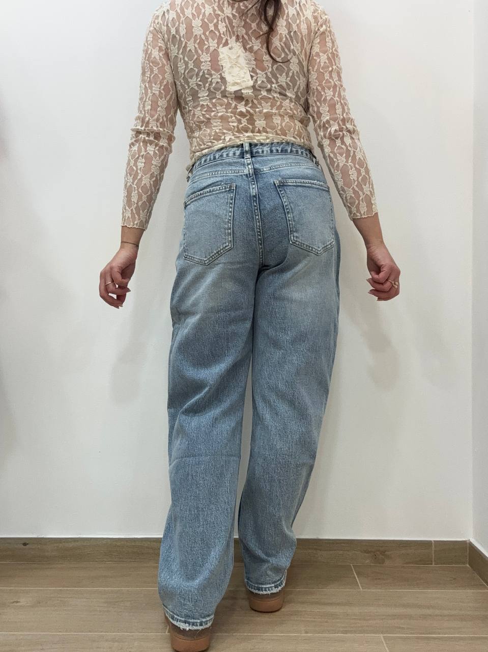 Jeans minimal barrel