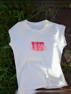 T shirt Lumina ricamo