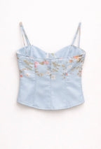 Top corsetto Floris