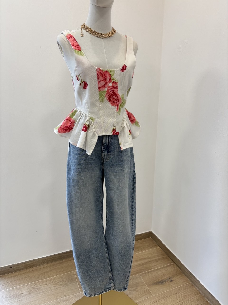 Top corsetto Rose