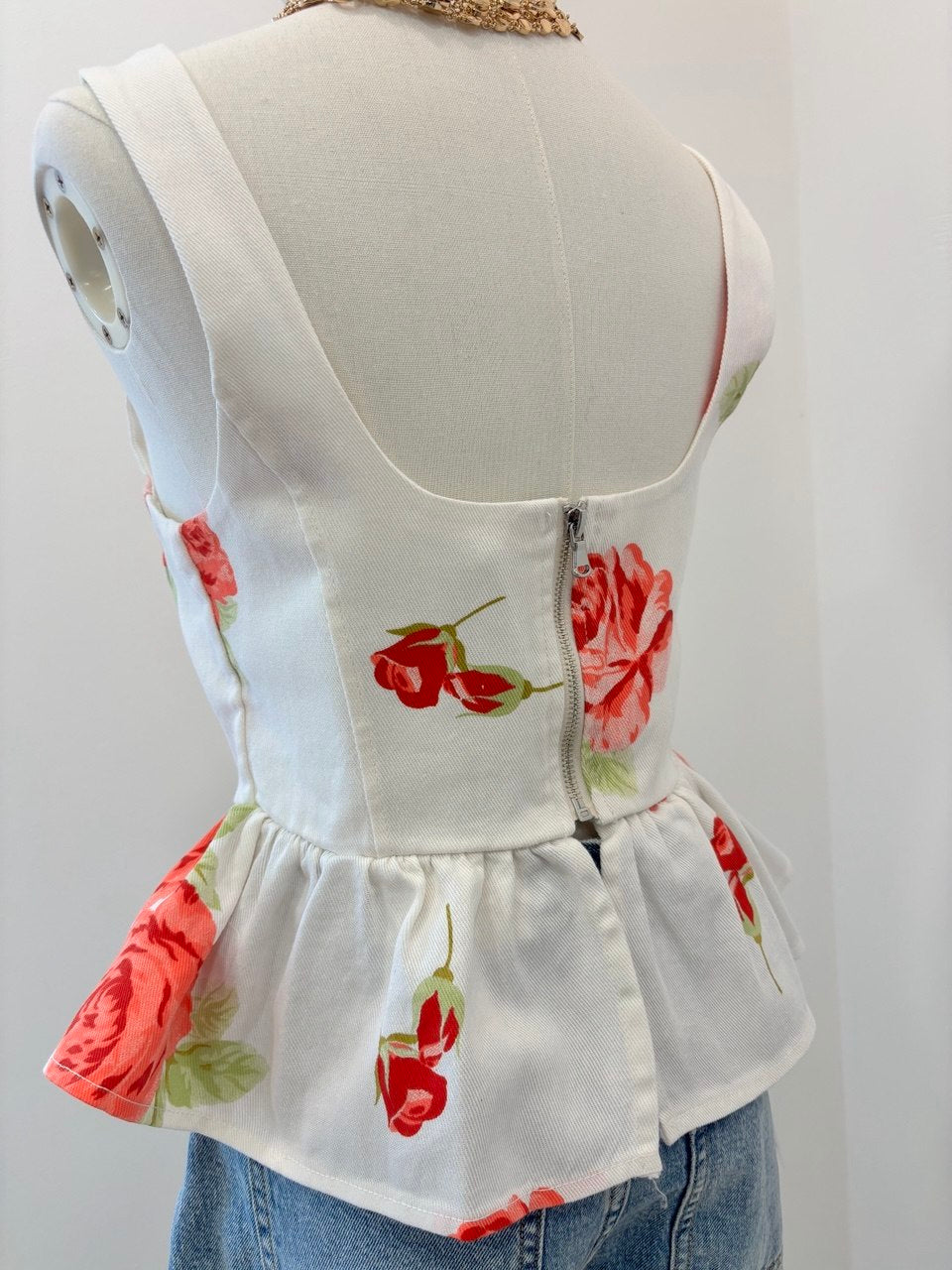 Top corsetto Rose