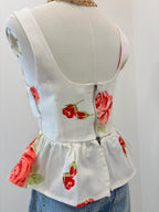 Top corsetto Rose
