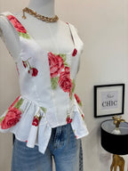 Top corsetto Rose