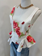 Top corsetto Rose