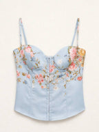 Top corsetto Floris