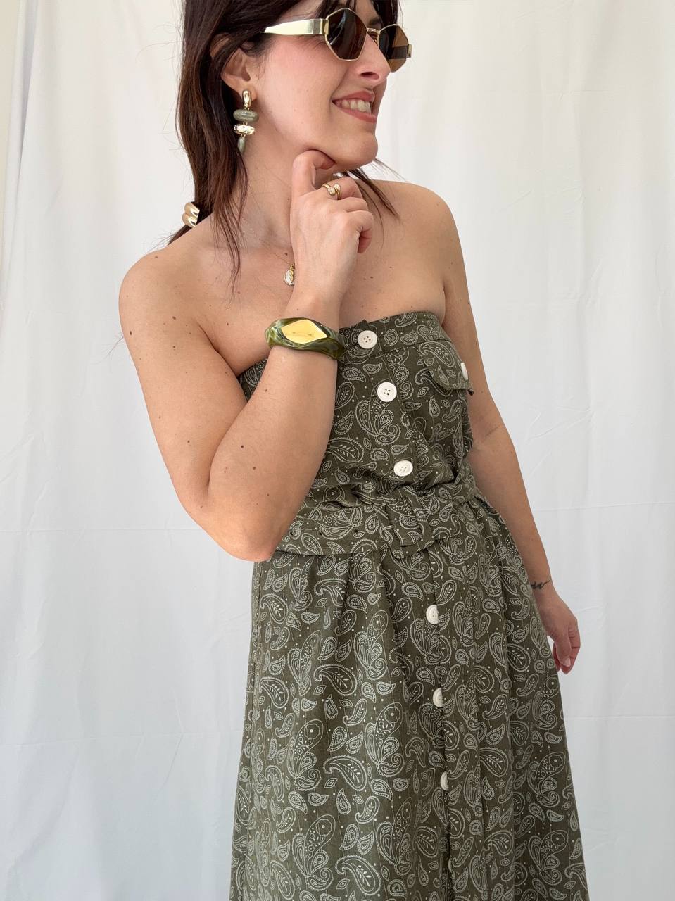 Bracciale rigido effetto resina