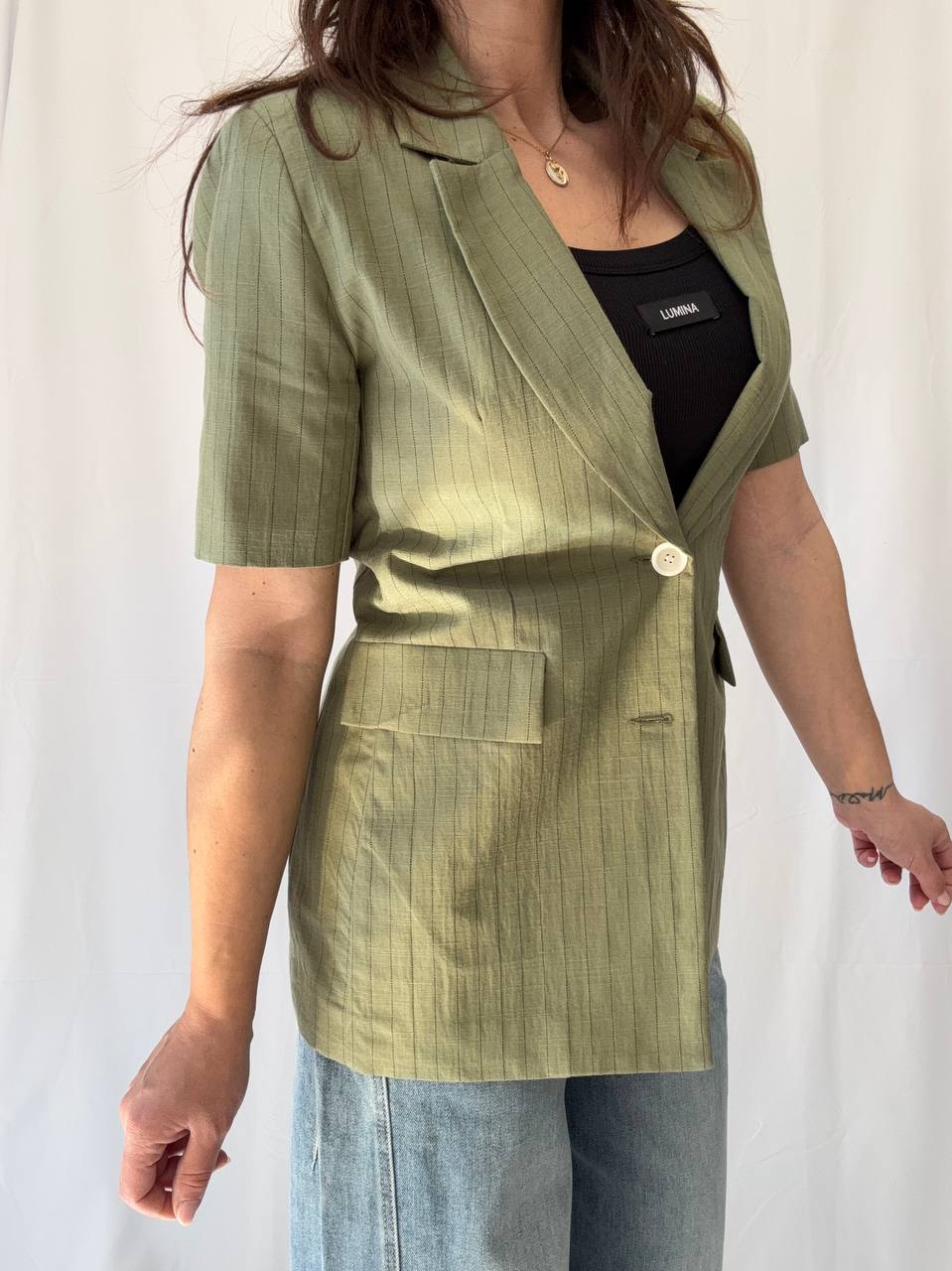 Blazer Lumina misto lino