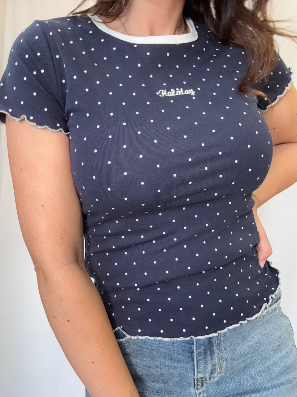 T shirt Polka