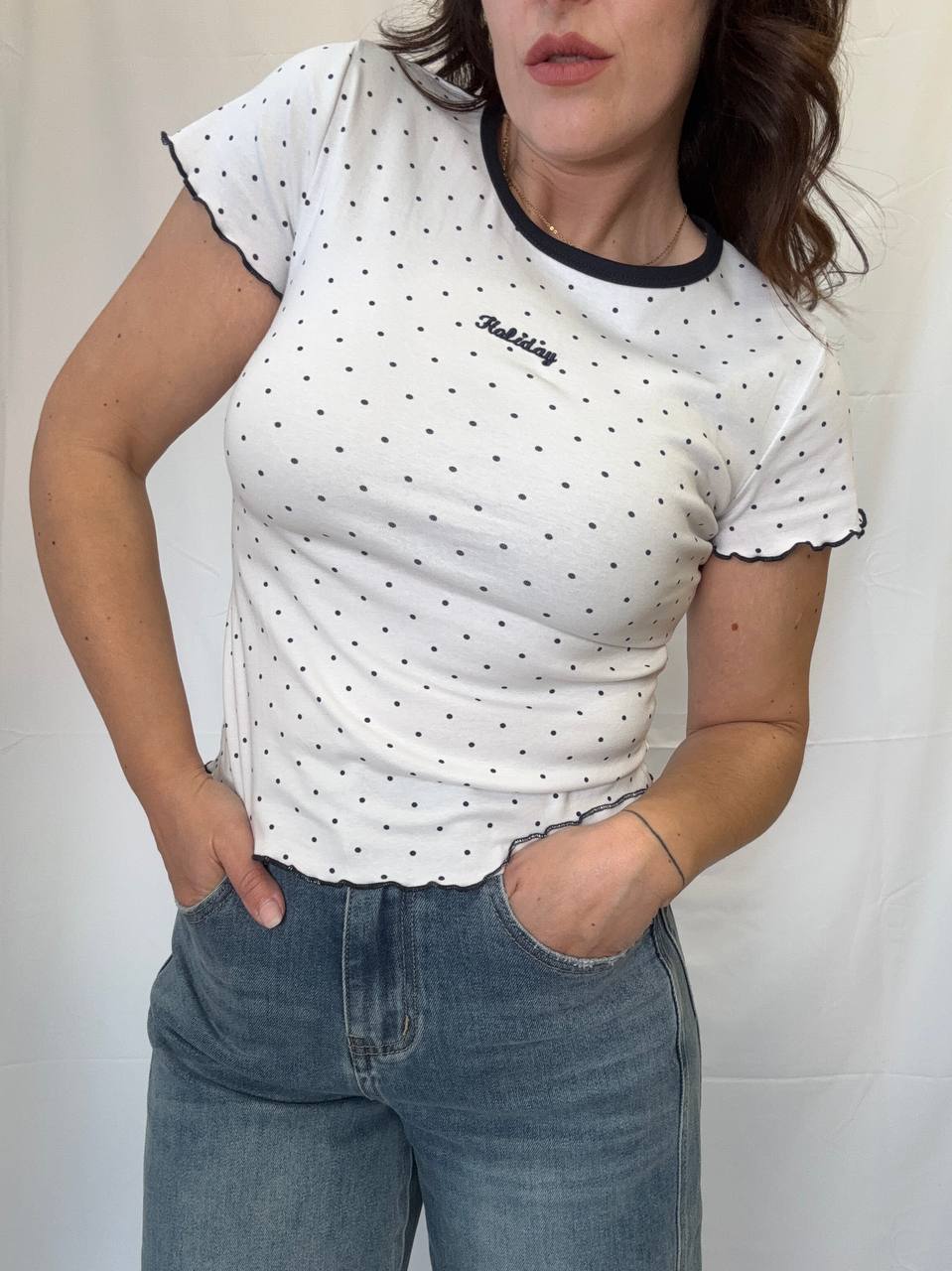 T shirt Polka