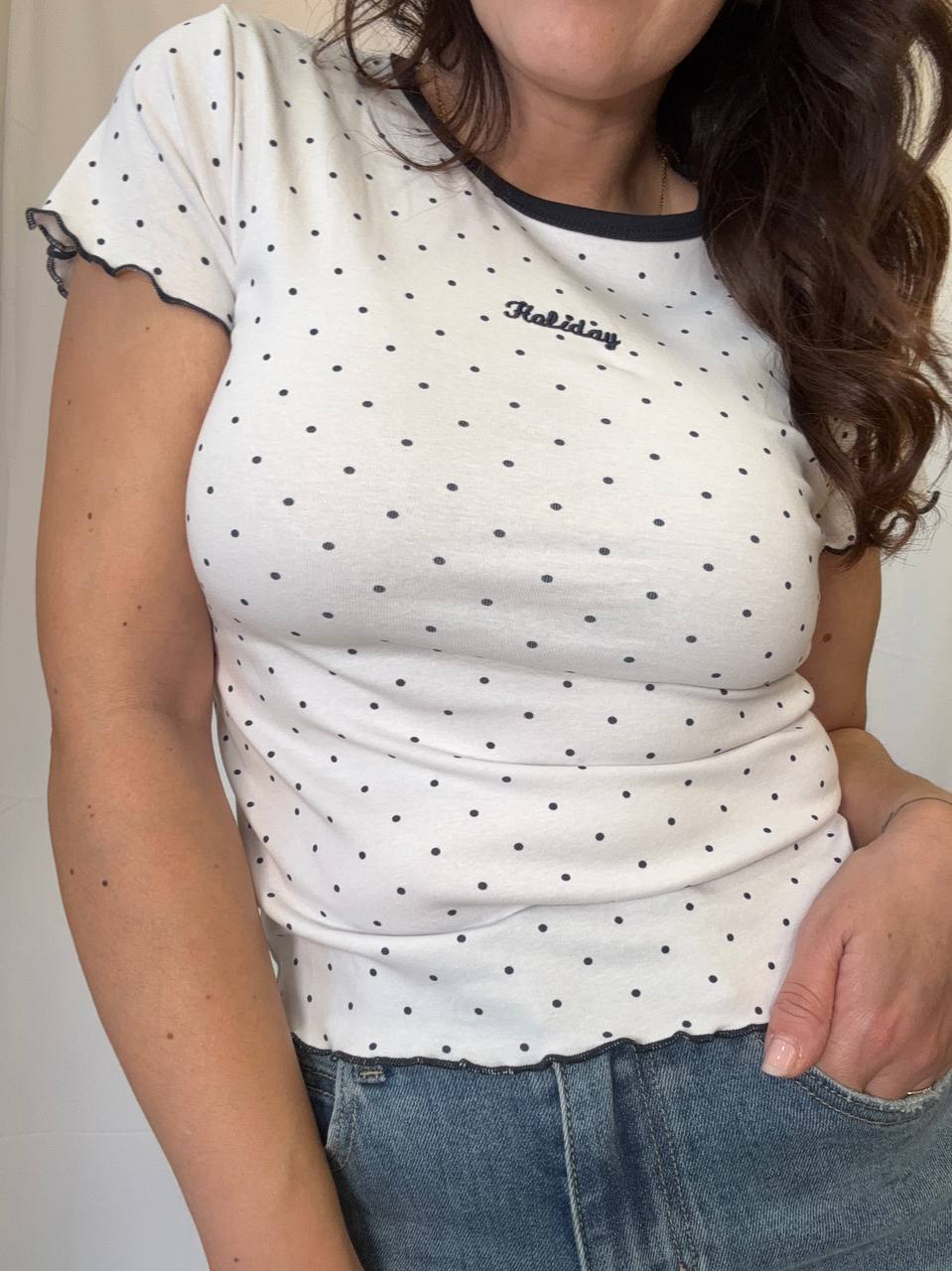 T shirt Polka
