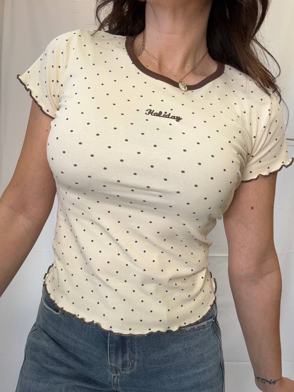 T shirt Polka