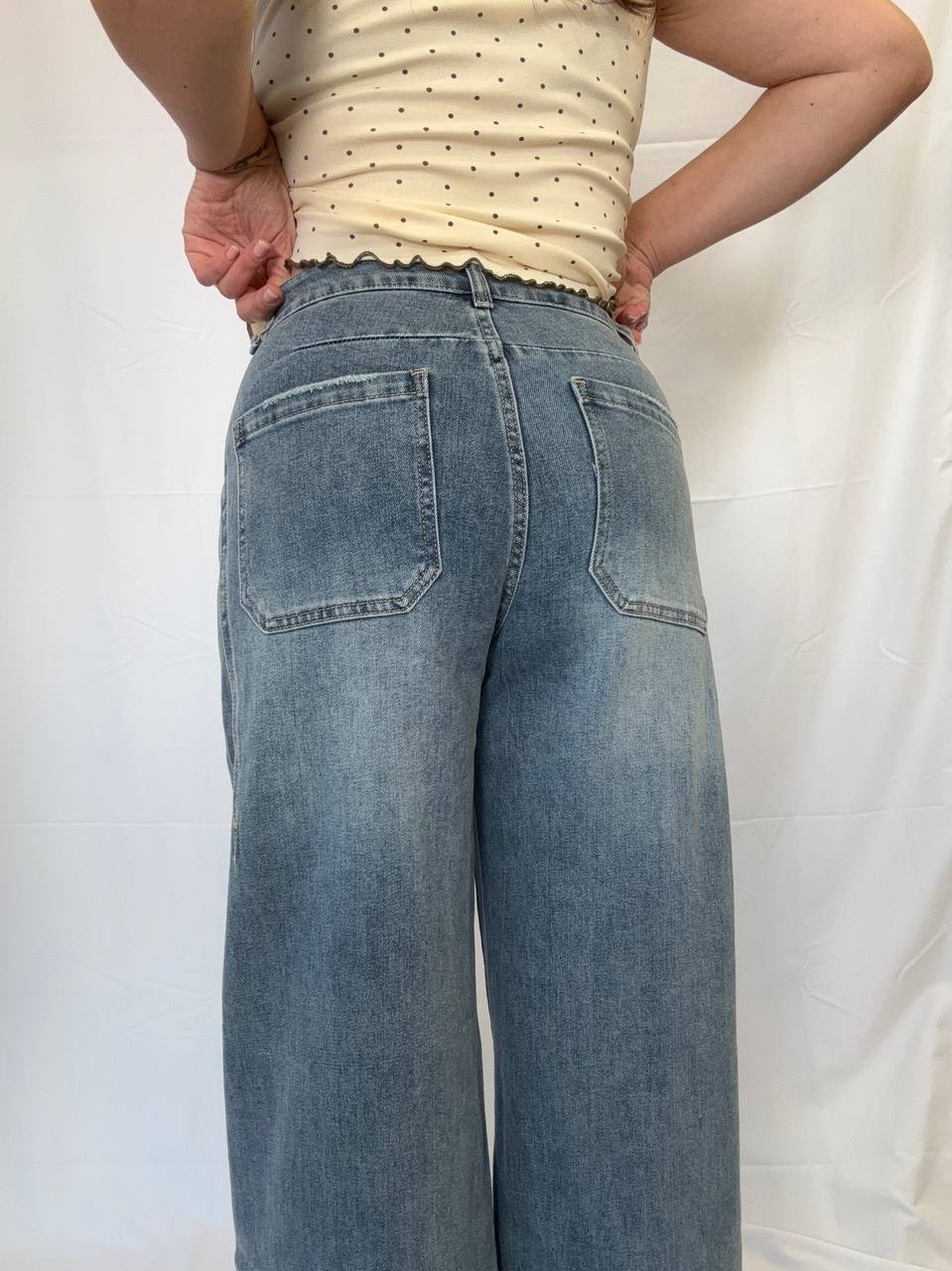 Jeans wide leg Elettra