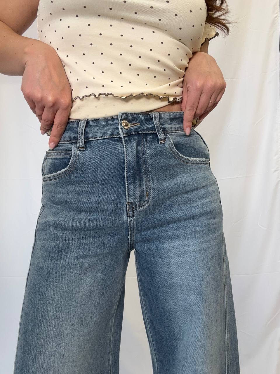 Jeans wide leg Elettra