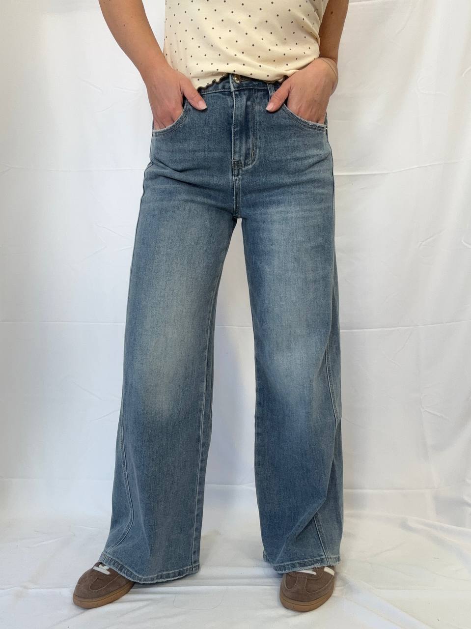 Jeans wide leg Elettra