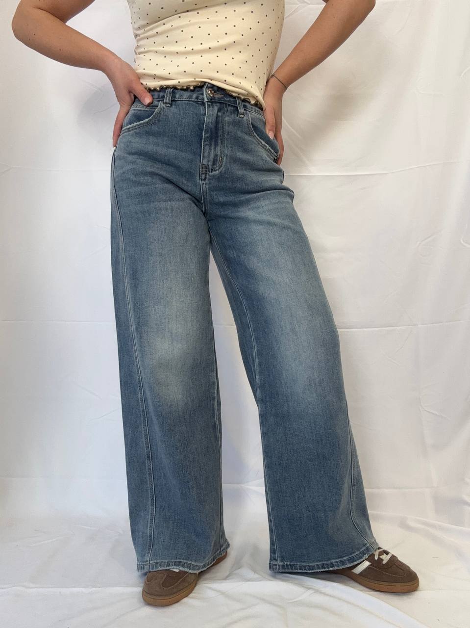Jeans wide leg Elettra