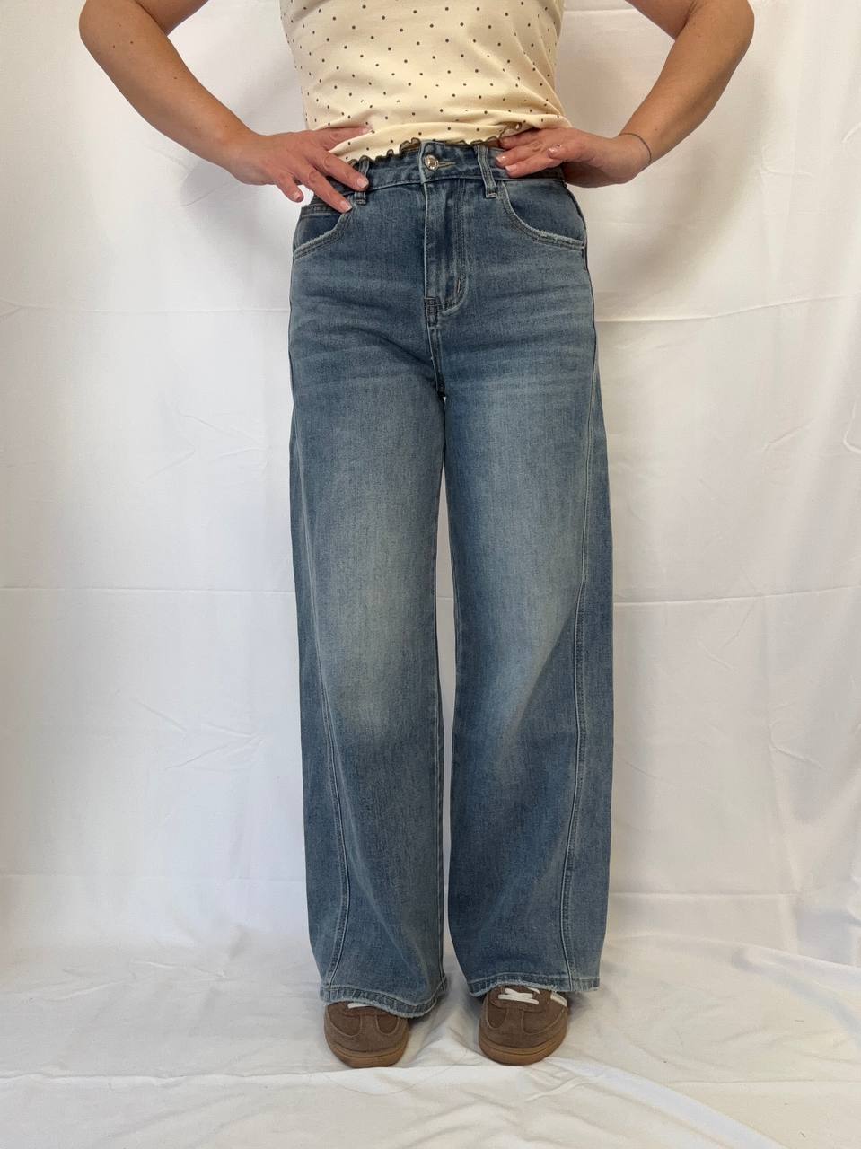 Jeans wide leg Elettra