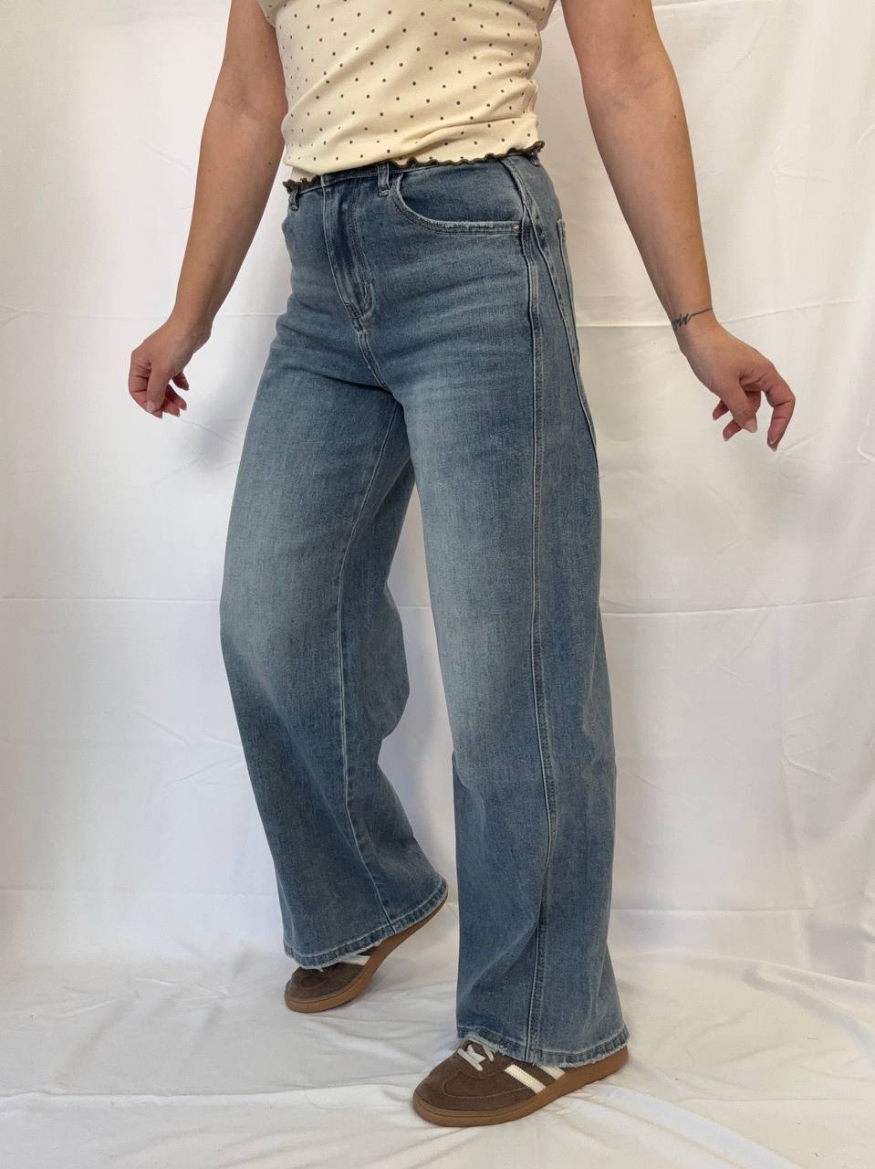 Jeans wide leg Elettra
