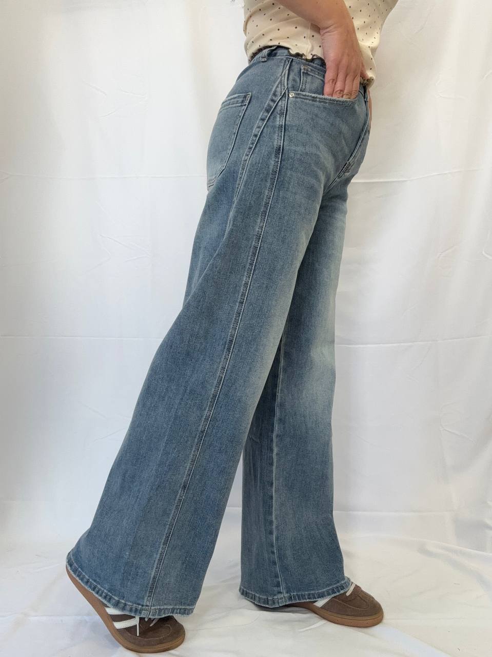 Jeans wide leg Elettra