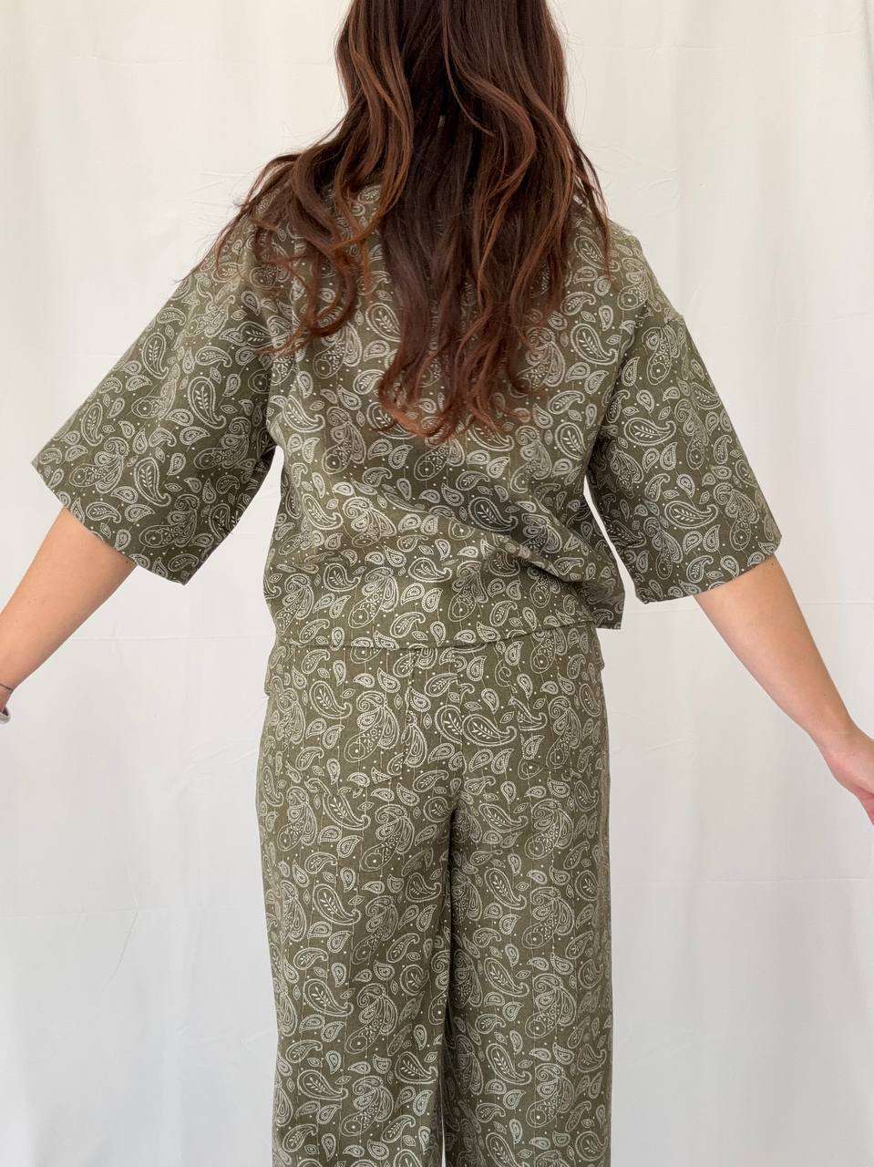 Camicia paisley