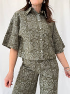 Camicia paisley