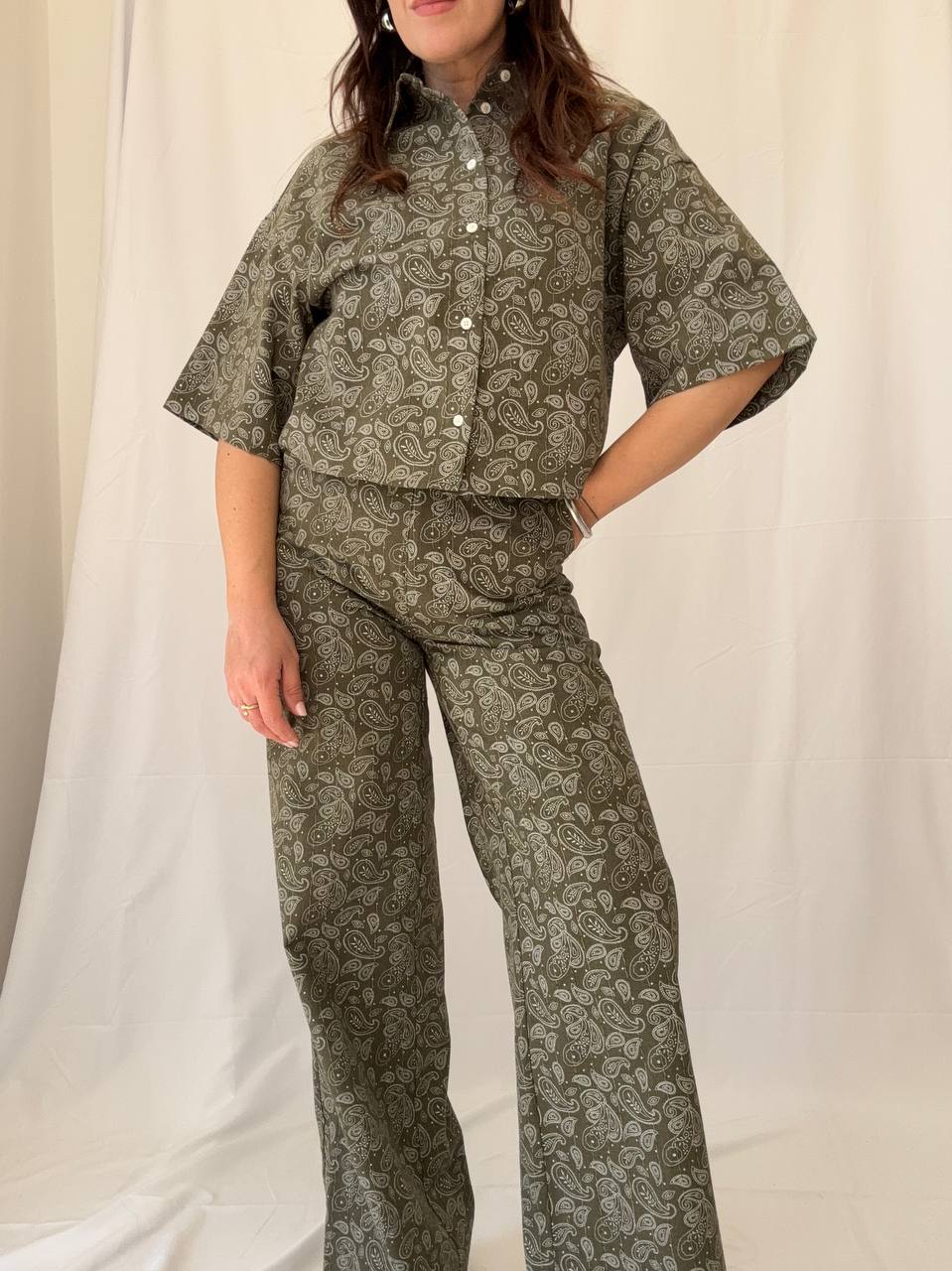 Camicia paisley