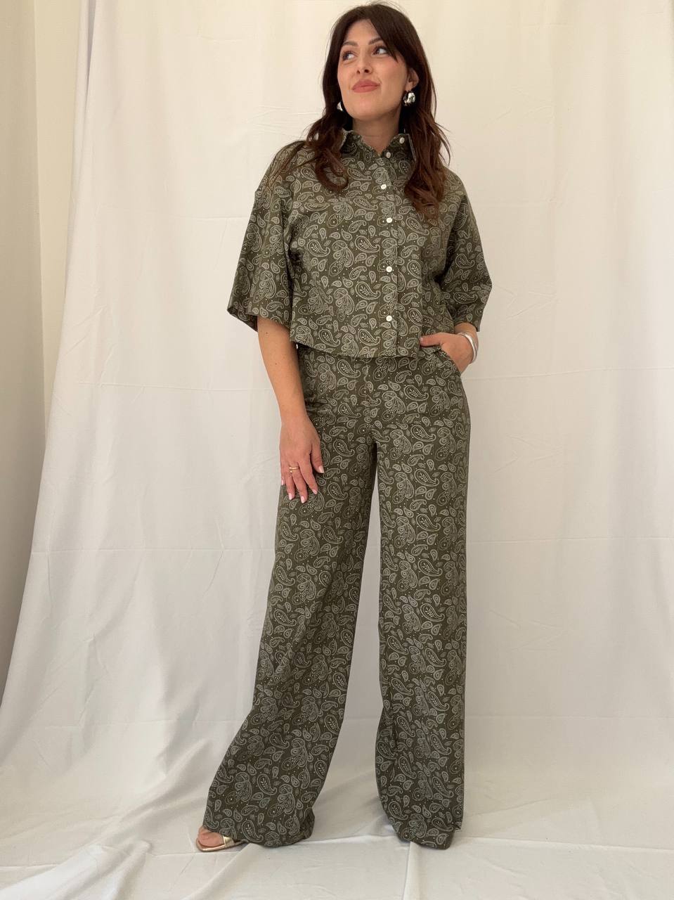 Camicia paisley