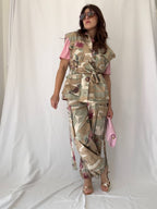 Cargo camouflage floreale