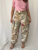 Cargo camouflage floreale