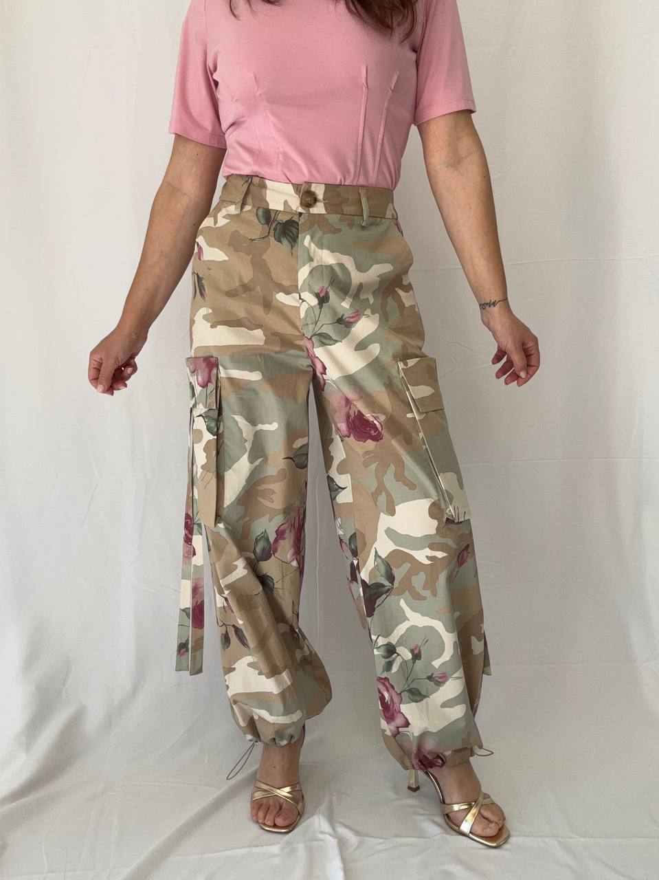 Cargo camouflage floreale