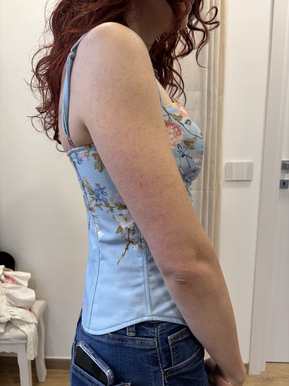 Top corsetto Floris