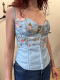 Top corsetto Floris