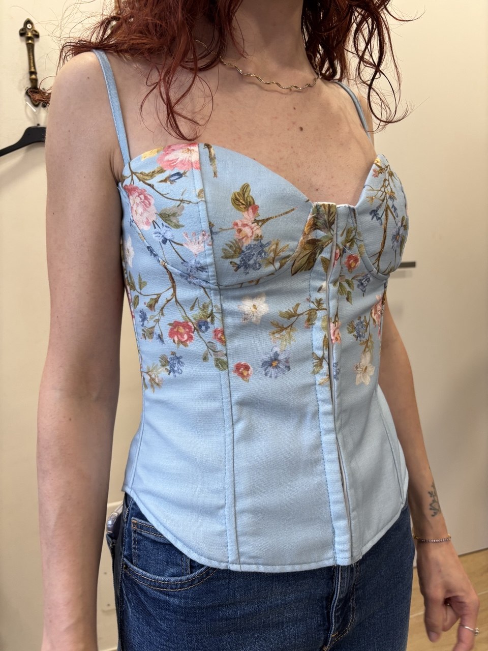 Top corsetto Floris