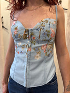 Top corsetto Floris
