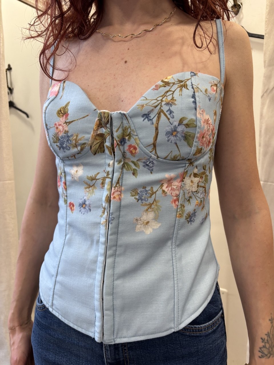 Top corsetto Floris