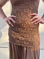 Abito Crochet & Chiffon